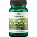 Swanson Ultimate Ashwagandha KSM-66 - Herbal Supplement Supporting Healthy Stress Levels & Relaxation - Natural Formula to Promote a Calm & Relaxed Mindset - (60 Veggie Capsules, 250Mg Each)