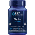Life Extension Glycine, 1000 Mg, Amino Acid That Promotes Healthy Sleep, Gluten-Free, Non-Gmo, Vegetarian, 100 Capsules