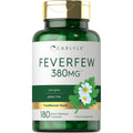 Carlyle Feverfew Capsules | 180 Count | Traditional Herb Extract | Non-Gmo, Gluten Free