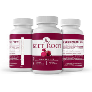 Pure Original Ingredients Beet Root, (100 Capsules) Always Pure, No Additives or Fillers, Lab Verified