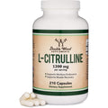 L Citrulline Capsules - 99% Tested Purity - 1,200Mg per Serving (Nitric Oxide Booster) for Muscle Recovery and Muscle Pump, 210 Count by Double Wood