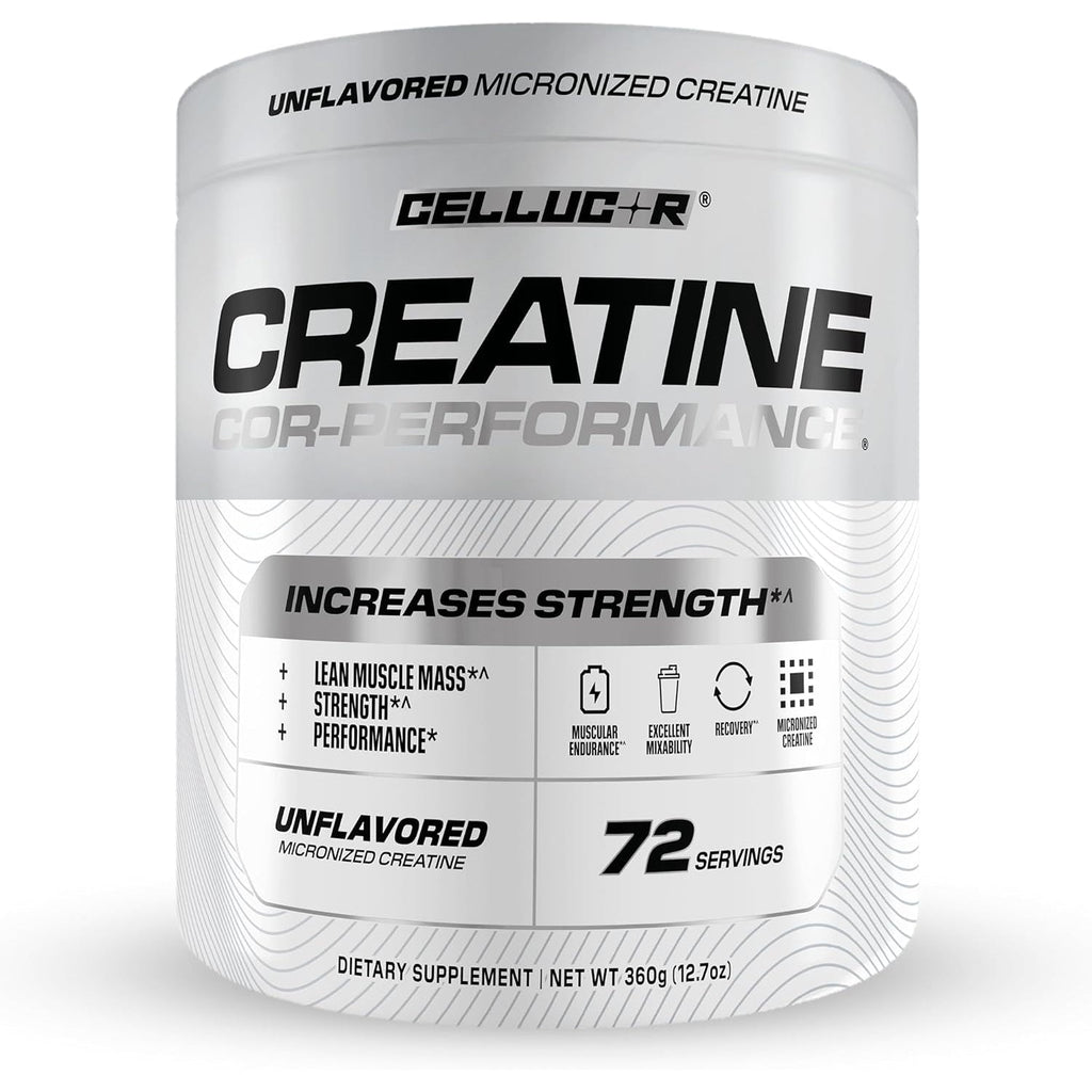 Cellucor Cor-Performance Creatine Monohydrate for Strength and Muscle Growth, 72 Servings