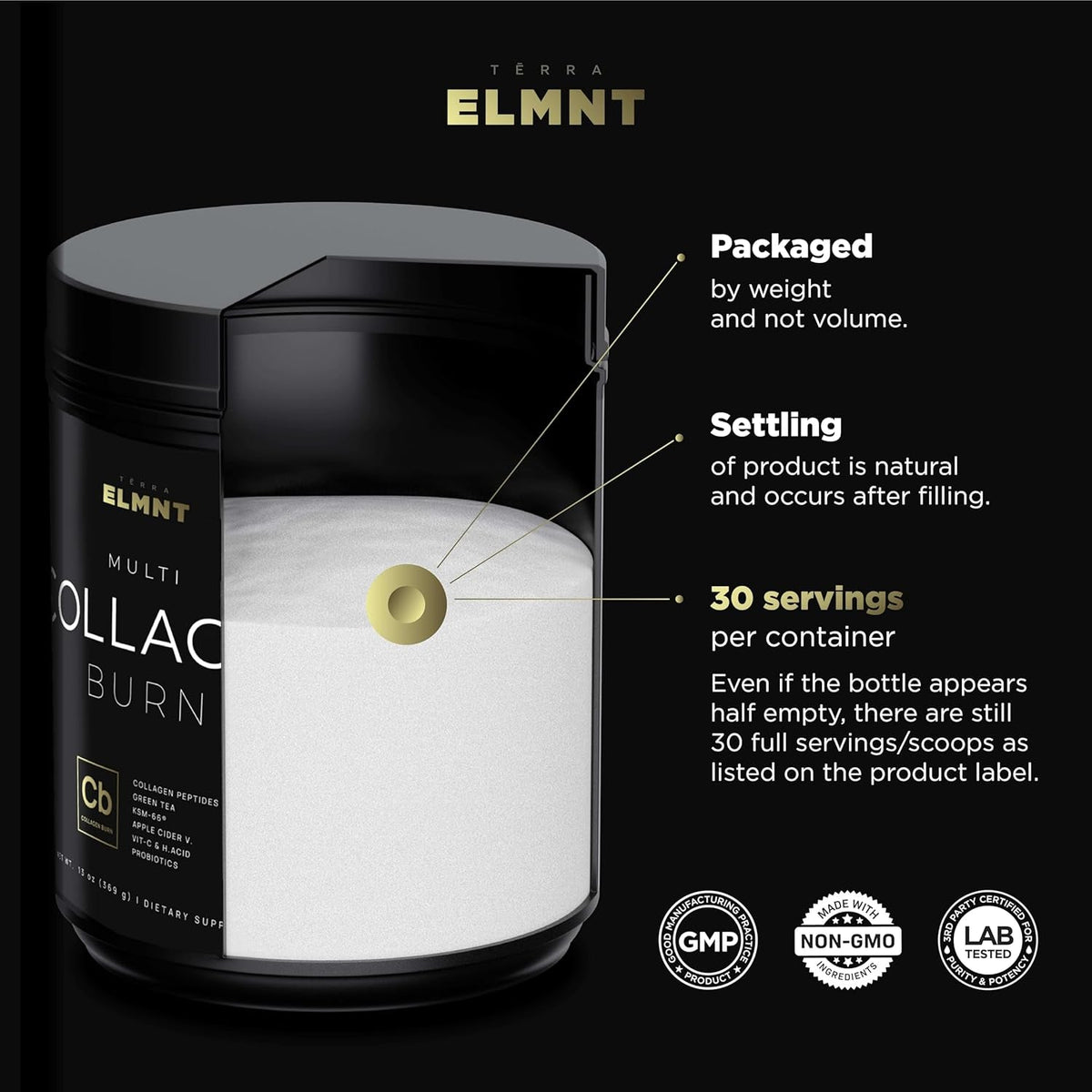 Super Collagen Powder for Women Weight Loss + Beauty W. Probiotics, Hyaluronic Acid, ACV, KSM-66, Biotin - Premium Multi Collagen Peptides Protein Supplement Colageno for Women (Unflavored)