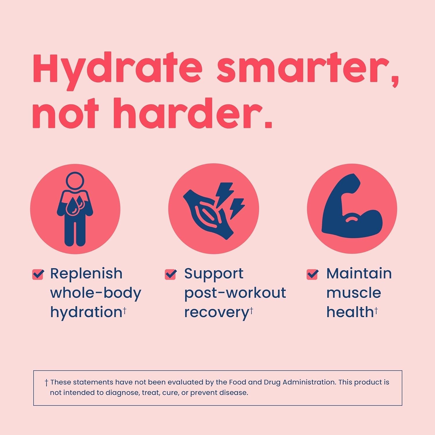 Nativepath Hydrate, Zero Sugar, Electrolytes Powder with Bcaas, Mixed Berry Hydration, Keto & Paleo Friendly, 30 Servings