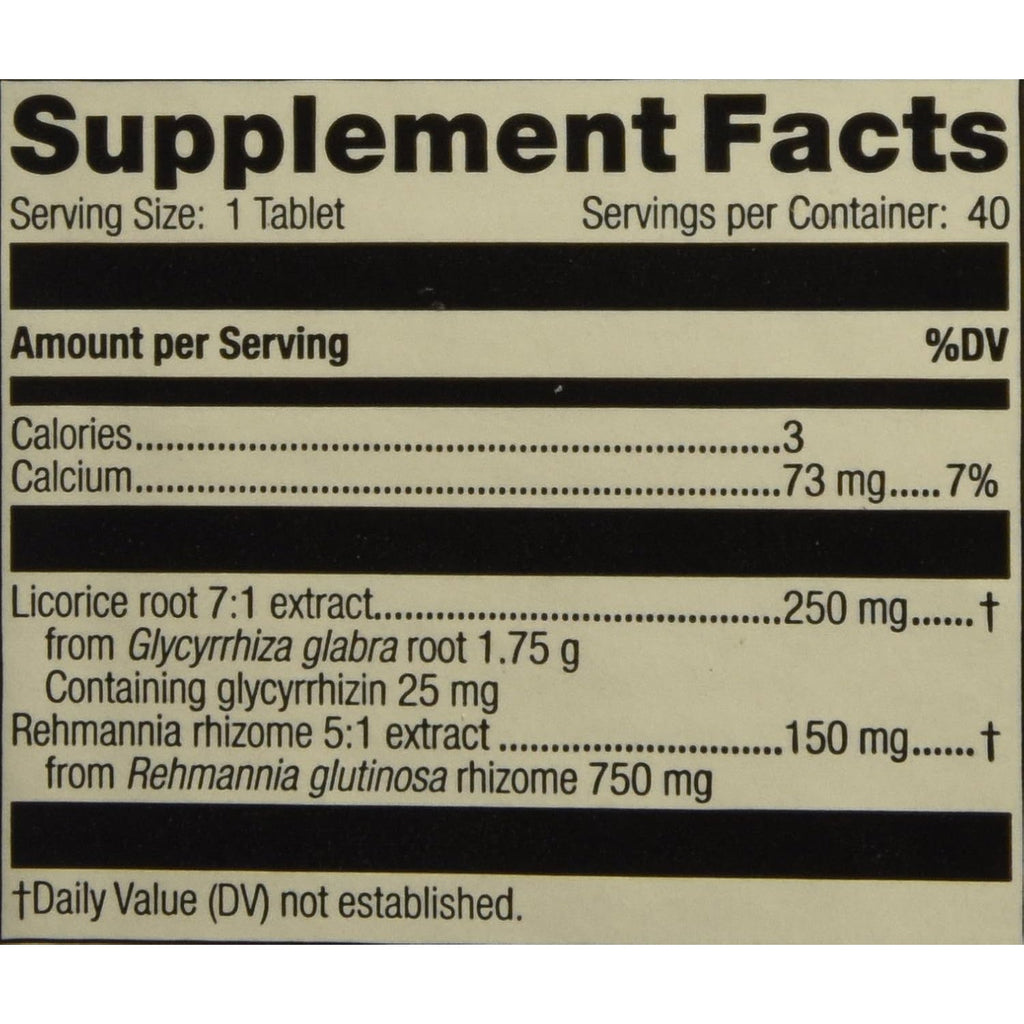 Adrenal Complex 40 Tabs by Mediherb