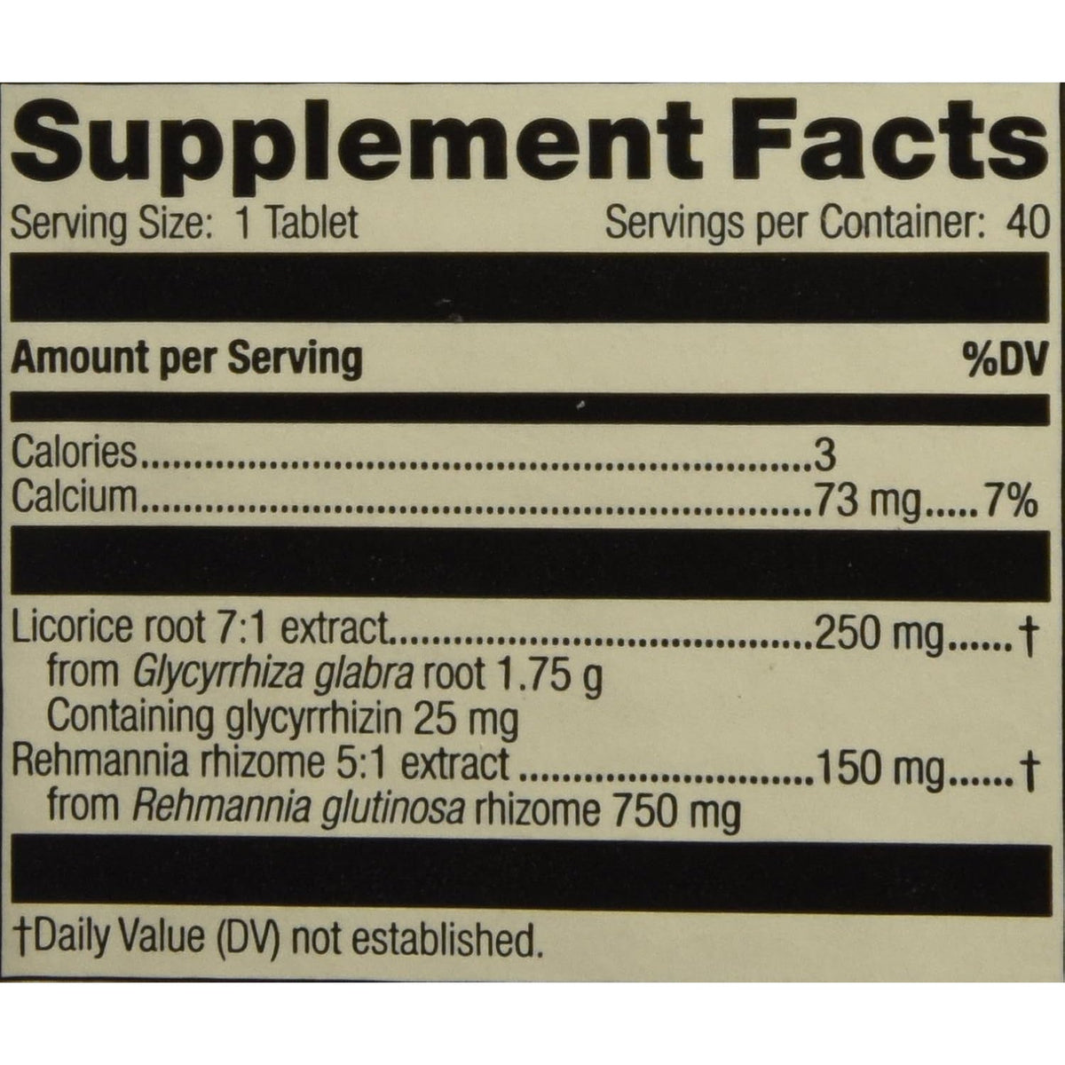 Adrenal Complex 40 Tabs by Mediherb