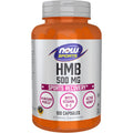 NOW Foods Sports Nutrition, HMB (Β-Hydroxy Β-Methylbutyrate) 500 Mg, Sports Recovery*, 120 Veg Capsules