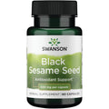 Swanson Full Spectrum Black Sesame Seed 500 Milligrams 60 Capsules