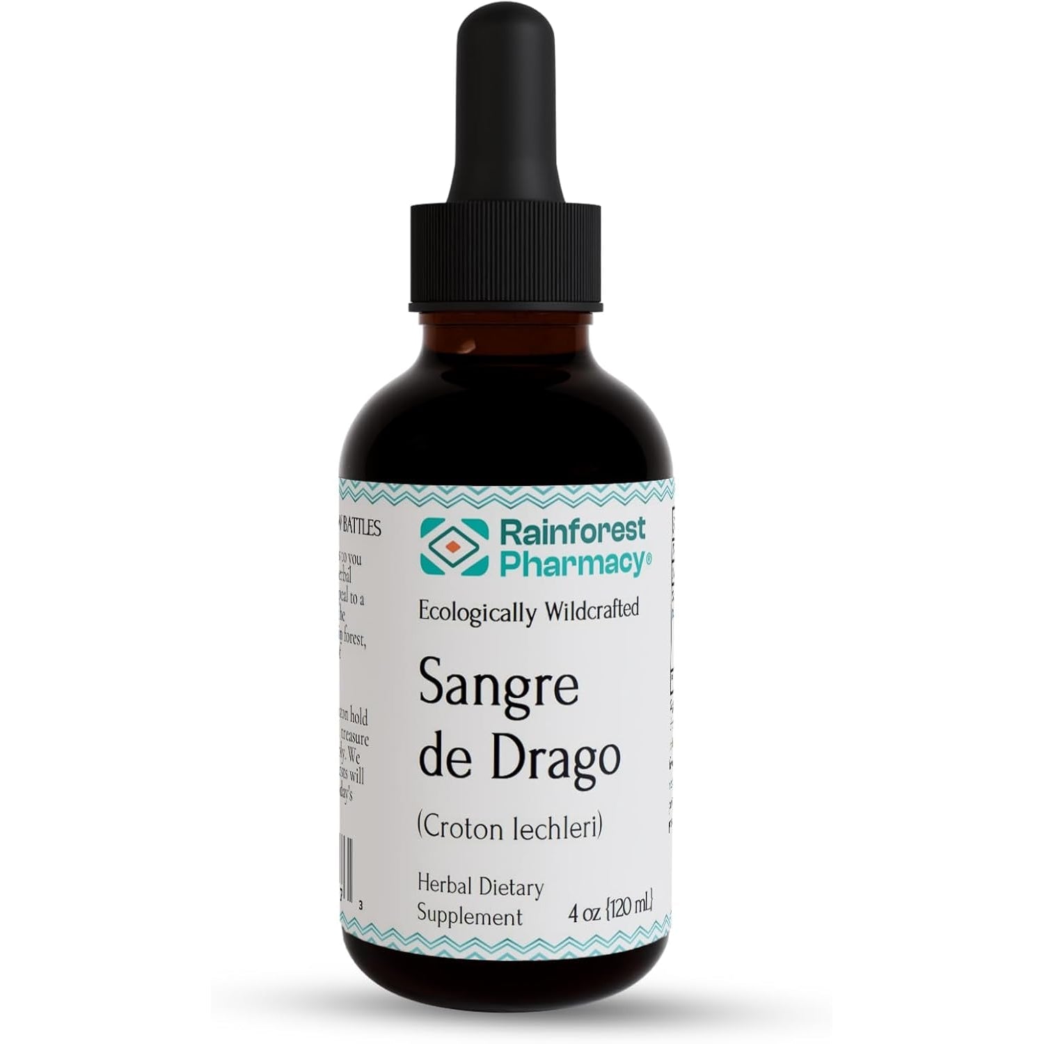 Sangre De Drago (Or Grado) Peruvian Dragon’S Blood Liquid (4Oz) | 100% Pure Liquid Sap Ecologically Wildcrafted Croton Lechleri Dragon’S Blood for Digestive and Skin Health