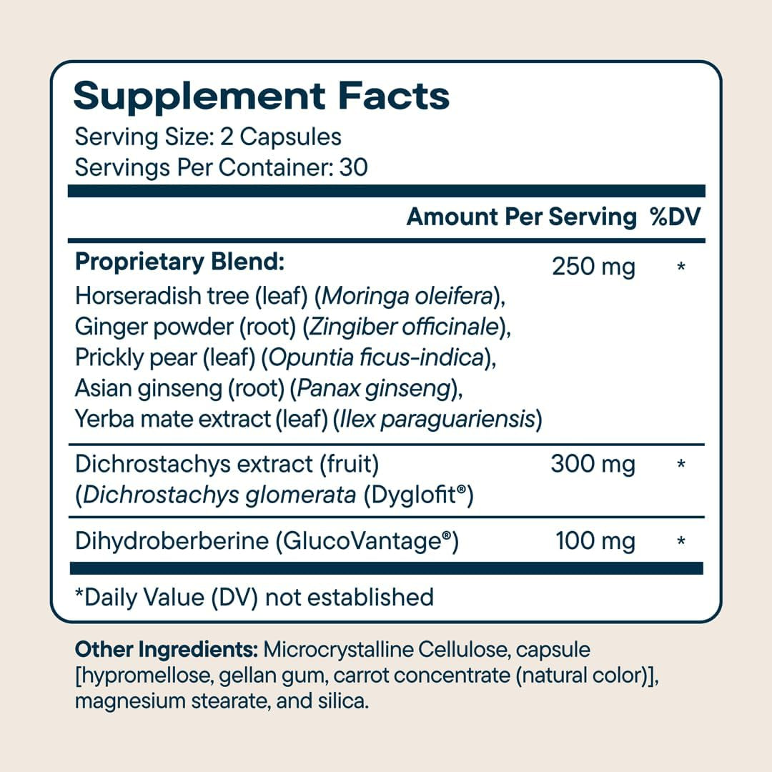 Santo Remedio Berberine, Dietary Supplement, Vegetarian, No Added Sugar, 60 Capsules, 30 Servings.