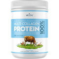 Revive Naturals Multi Collagen Hydrolyzed Protein Powder (16Oz) - Types I, II, III, V & X - Grass Fed Bovine, Wild Caught Marine, Free Roaming Chicken & Eggshell Collagen Peptides,