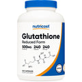 Nutricost Glutathione Capsules 500Mg, 240 Capsules - Gluten Free, GMO Free