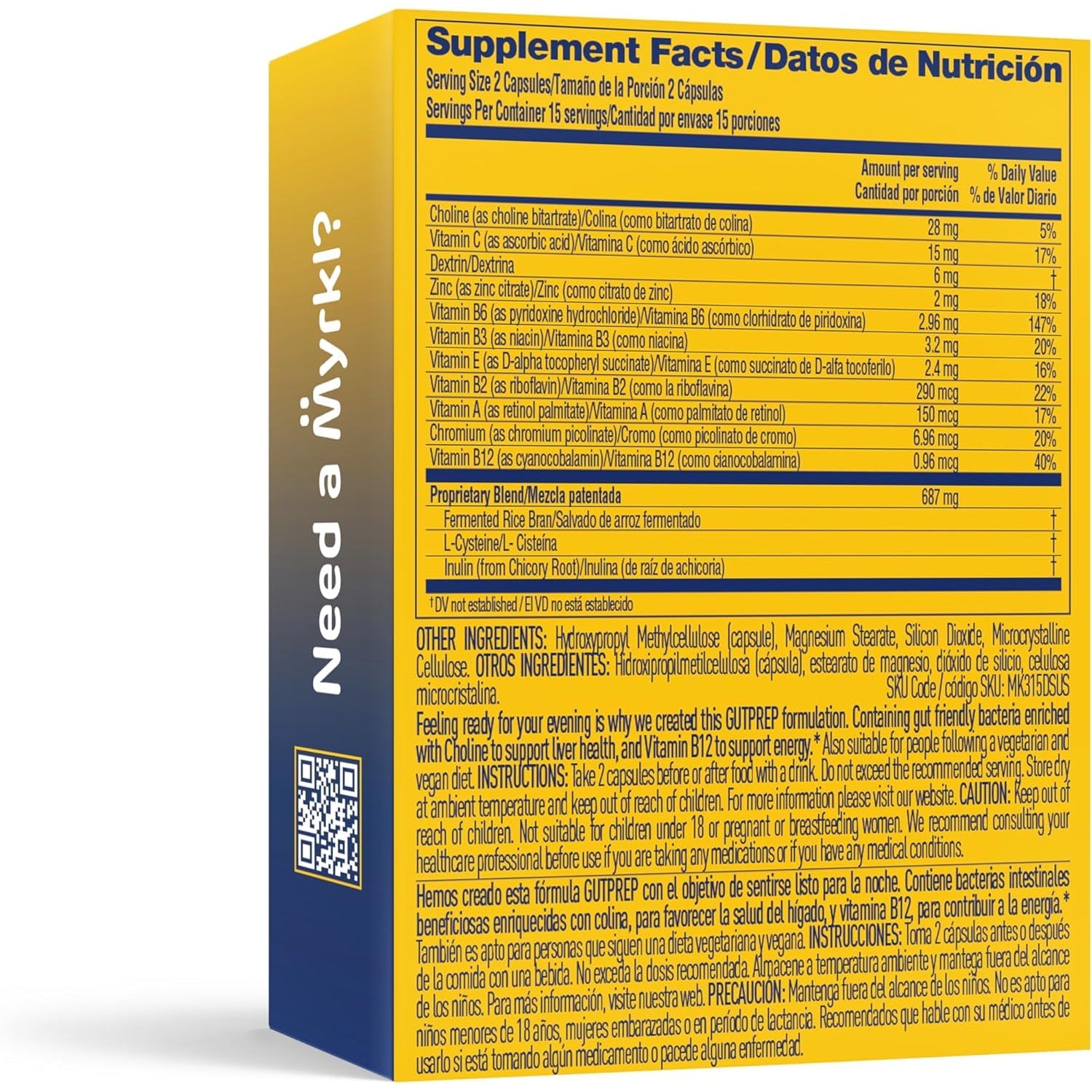 Unique Pre-Drinking Supplement for Liver Health Support, Helps Morning Energy with High-Performing Probiotic, L Cysteine & Vitamin B12, Social Evening