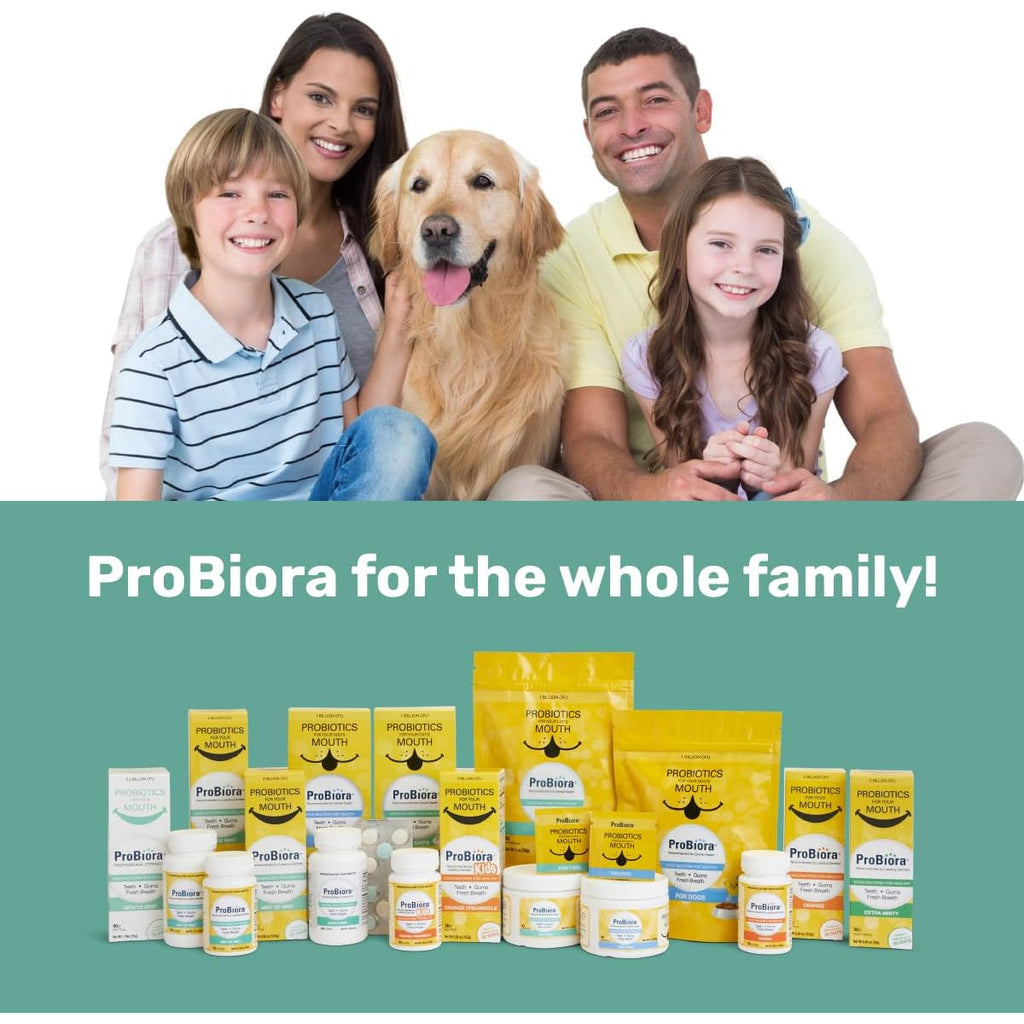 Probiora Oral Probiotics for Teeth and Gums | Dental Probiotics for Improved Oral Health | Bad Breath Treatment for Adults | Probiora3 Patented Probiotic Blend | Tooth Whitening | 30 Mint Tablets