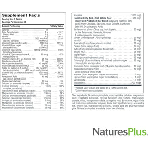 Naturesplus Source of Life - 90 Tablets - Multivitamin & Mineral Supplement with Concentrated Whole Foods - Gluten Free, Vegetarian - 30 Servings