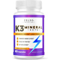 ZELSO K3 Mineral Weight Loss Pills for Women and Men, K3 Mineral Pills - K3 Salt Mineral, Vitamin + K3 Capsules Supplement for Keto Weight Loss - 1 Month Supply