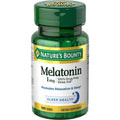 Nature'S Bounty Melatonin, 100% Drug Free Sleep Aid, Promotes Relaxation and Sleep Health, 1Mg, 180 Tablets