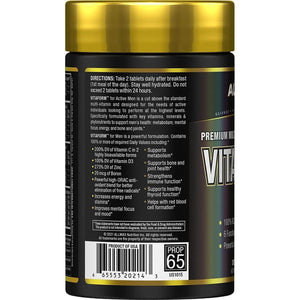 ALLMAX Nutrition Premium Vitaform, Performance Vitamin for Men, 60 Tablets