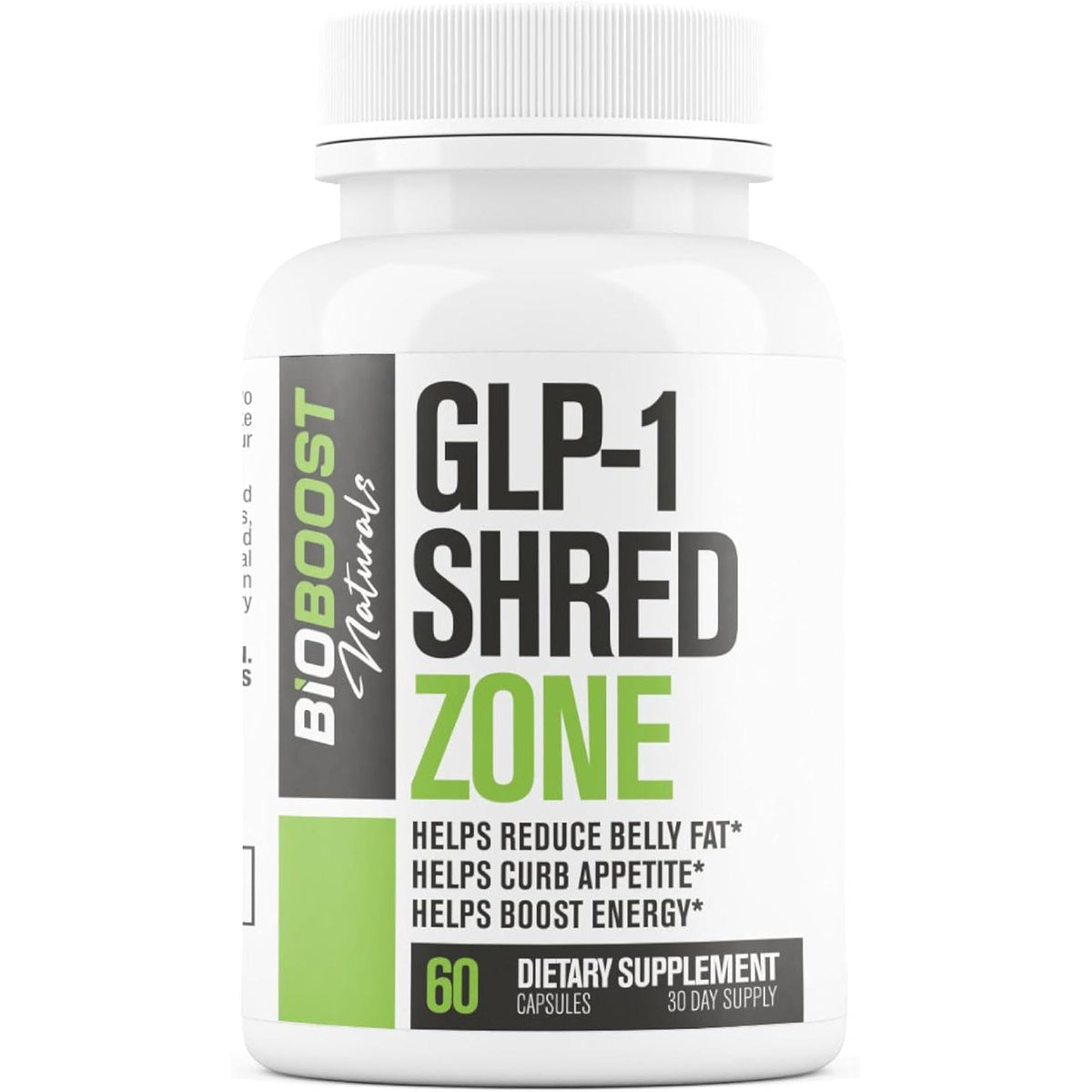 GLP-1 Shred Zone - Weight Loss Pills for Women & Men + Appetite Suppressant Support - Supports Healthy Pathways Associated with GLP-1 Activity - Fat Burner Supplement - 60 Capsules