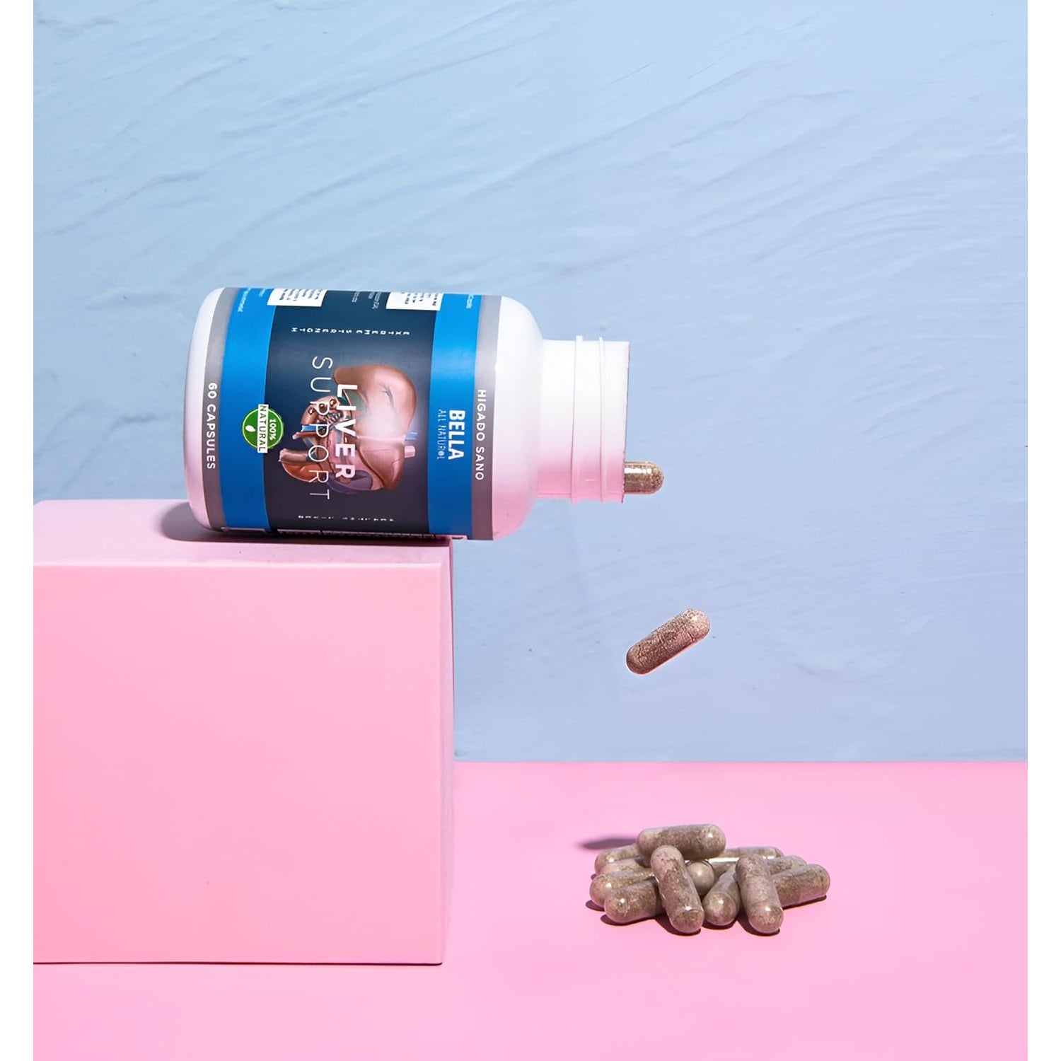 Bella All Natural Liver Support Capsules