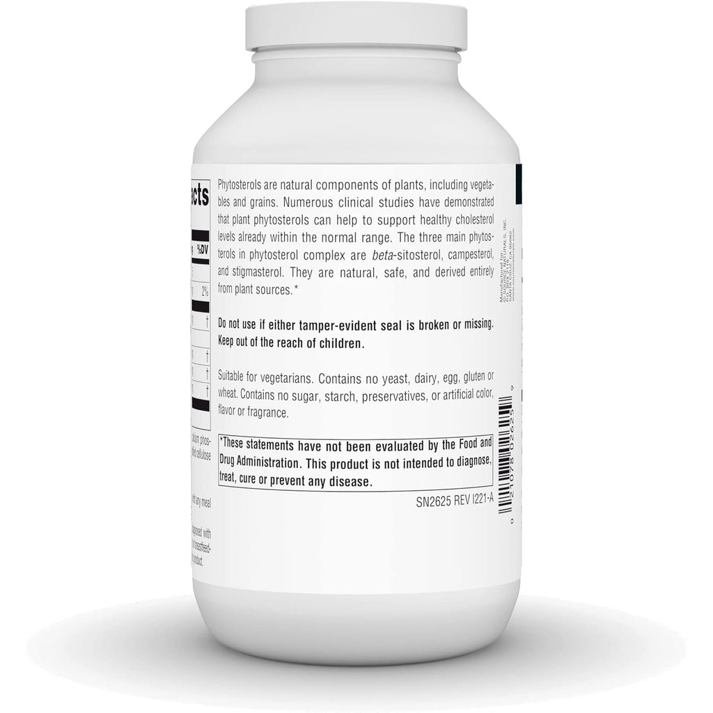 Source Naturals Mega Strength Beta Sitosterol, Plant Sourced, 375Mg - 240 Tablets