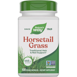 Nature'S Way Premium Herbal Horsetail Grass 440 Mg, 100 Vcaps