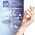 Laki Naturals Jet Lag AM & PM Travel Patches (1 Count, Pack of 8) – Natural Day & Night Support for Travelers – Energy, Focus & Restful Sleep – with B12, Valerian, Lavender & More