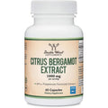 Citrus Bergamot Supplement - NSF Certified - Supports Healthy Cholesterol & Triglyceride Levels - 1000Mg, 60 Capsules (Bergamonte Standardization) by Double Wood