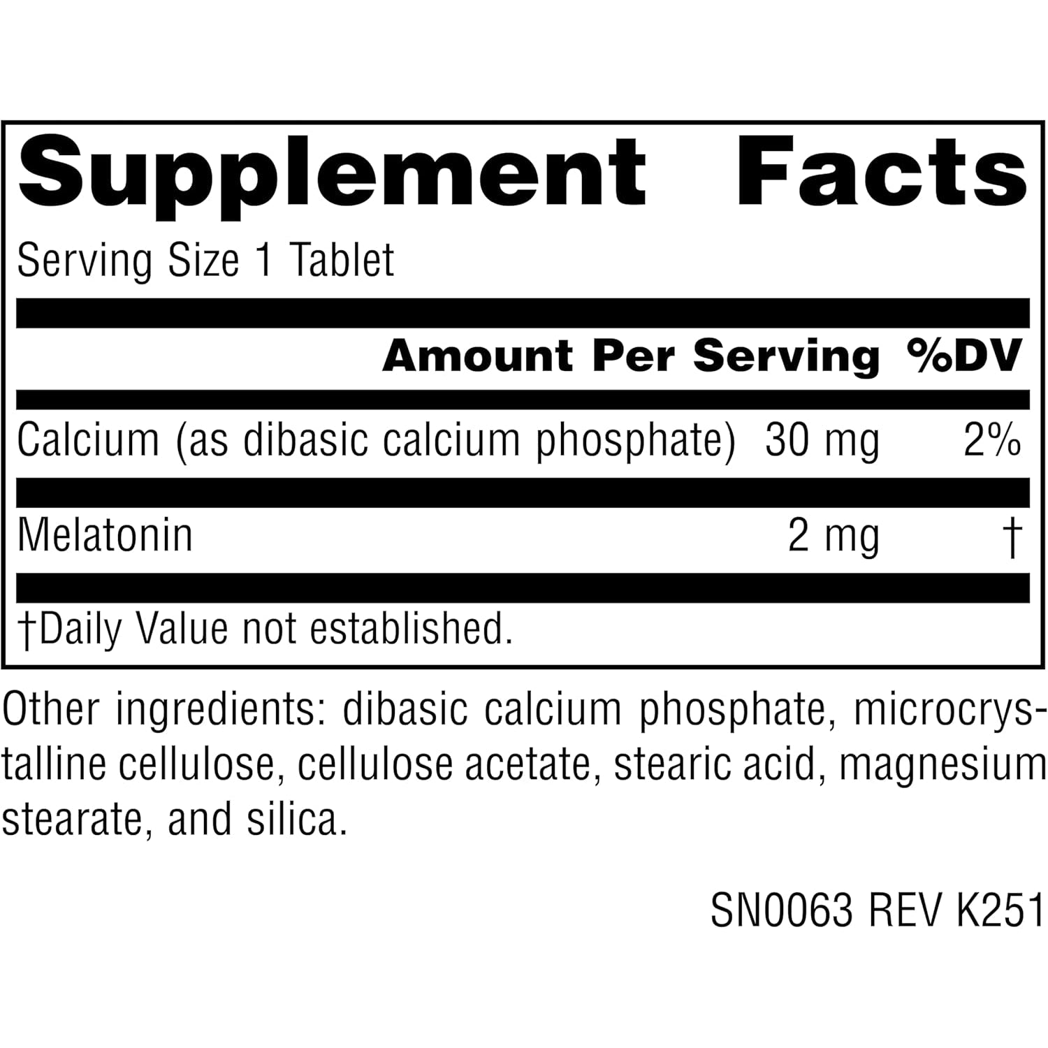Source Naturals Melatonin, Helps Promote Sleep* - 2 Mg - 120 Time Release Tablets
