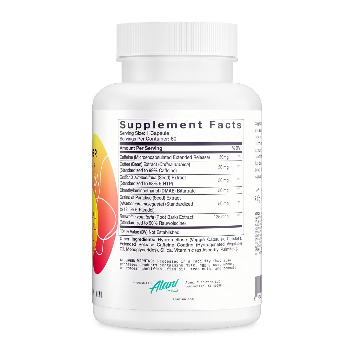 Alani Nu Premium Fat Burner Supplement, Metabolism Booster and Appetite Suppressant, 60 Day Supply, Packaging May Vary