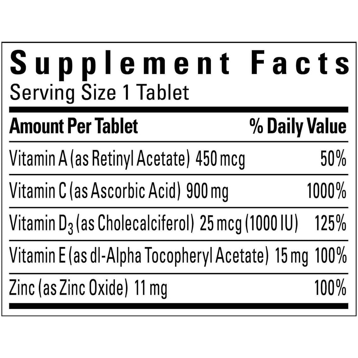 Nature Made Super C Immune Complex, 200 Tablets