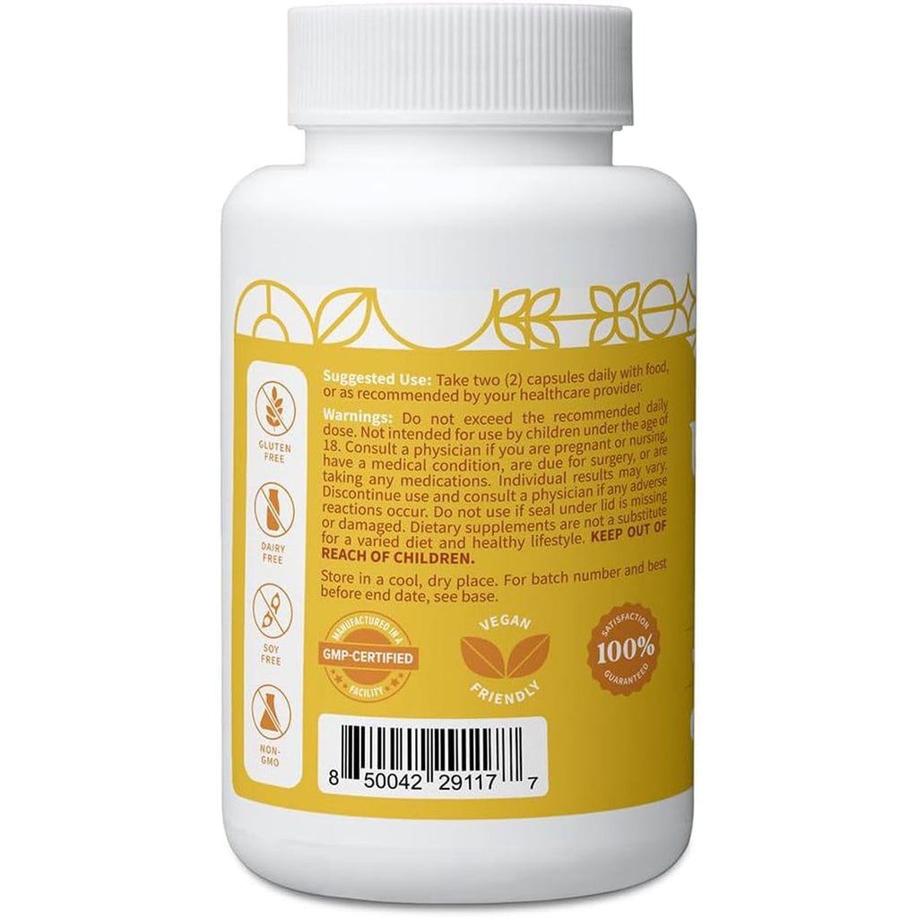 Pattern Wellness Uric Acid Support Supplement – Supports Uric Acid Balance & Joint Wellness – Herbal Formula – 3Rd Party Lab Tested – 60 Veggie Capsules