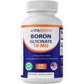 Vitamatic Chelated Boron (As Glycinate) 10Mg 240 Tablets - Supports Hormone Balance, Bone Health & Connective Tissue