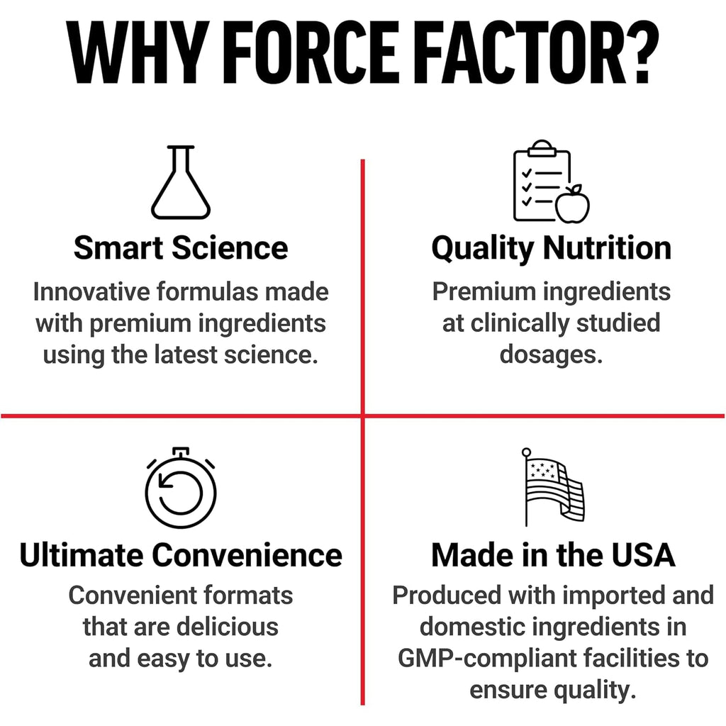 Force Factor Superior Sea Moss, Premium Irish Sea Moss to Support Energy, Immune Function, Gut Health, & Skin Health, Non-Gmo, Gluten Free, Salted Caramel Flavor, 60 Soft Chews
