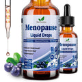 Menopause Supplements Liquid Drops, 8-In-1 Menopause Vitamin W. Black Cohosh, Ashwagandha, D3 B6 Multivitamin for Hot Flash, Night Sweats, Hormone Balance & Mood Support for Women over 40