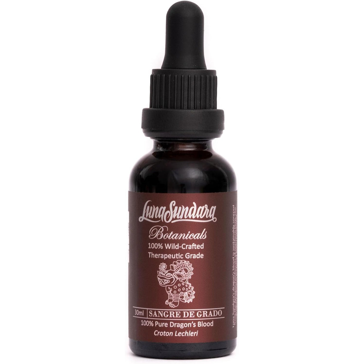 Luna Sundara Dragon’S Blood Resin Liquid 1 Oz, 100% Pure Sangre De Grado (Croton Lechleri) from Peru, No Alcohol, No Additives