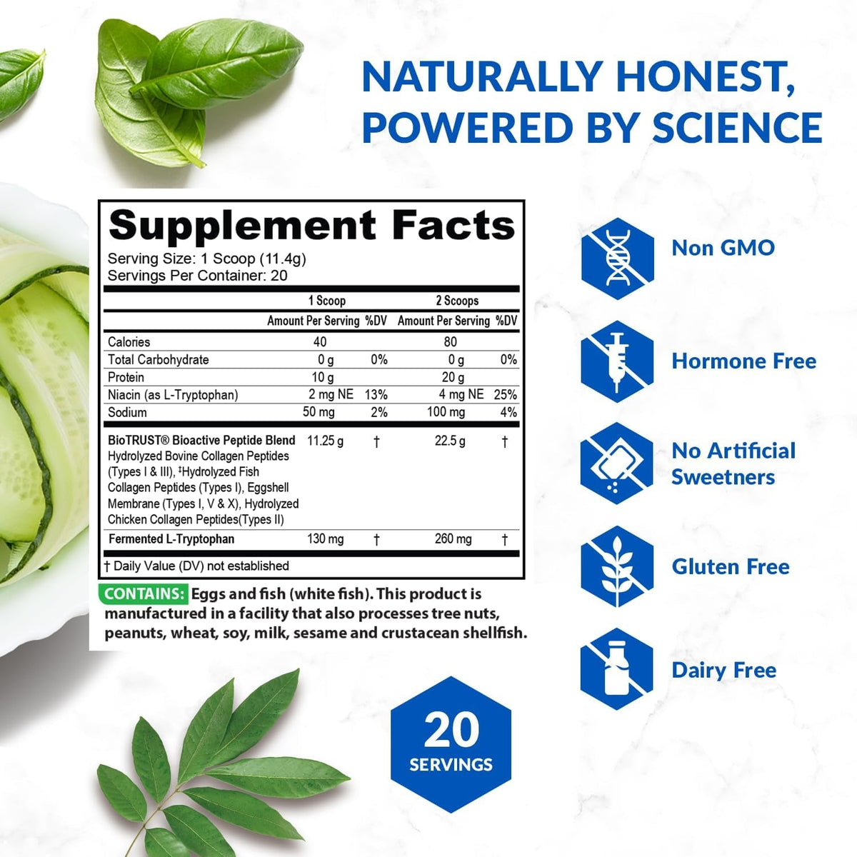 Biotrust Ageless Multi Collagen Peptides Powder - 5 Types (I, II, III, V, X) - Unflavored Collagen Powder for Women & Men - Hydrolyzed Protein - Grass Fed Beef, Fish, Chicken, Eggshell Membrane