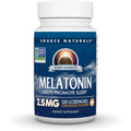 Source Naturals Melatonin 2.5 Mg - 120 Orange Flavored Lozenges