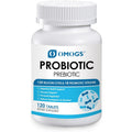 OMOGS Probiotics 120 Billion Cfus 18 Strains,With 3 Organic Prebiotics & Vitamin C,Nutritional Supplement for Women,Men & Kids,Support Metabolism,Immunity and Digestive Health,Non-Gmo, 120 Tablets