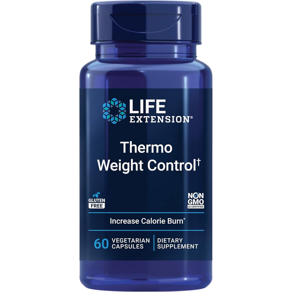 Life Extension Thermo Weight Control – Encourages Fat Burning, Healthy Weight Loss & Thermogenesis – Patented Capsaicin Extract – Weight Management – Gluten-Free – 60 Vegetarian Capsules