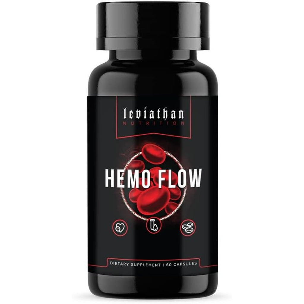 Leviathan Nutrition Hemo Flow | Supplement with Nattokinase for Nitric Oxide