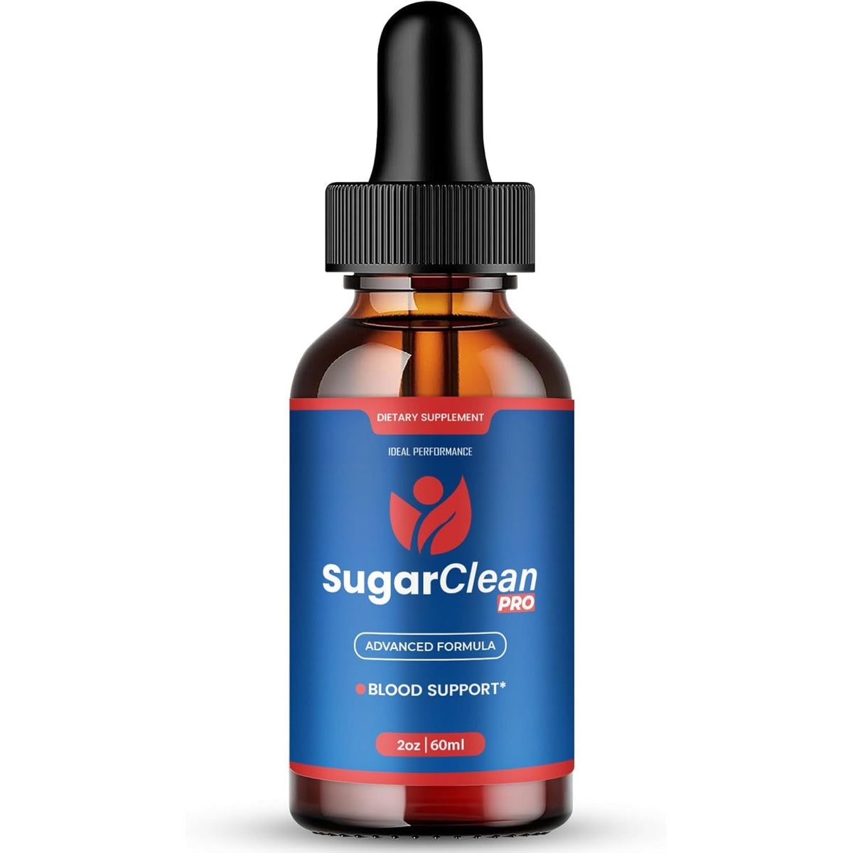 Sugar Clean Pro Drops, Official Sugarclean Pro Advanced Blood Formula Supplement - Maximum Strength, All Natural Healthy Circulation & Stable Levels, Sugarcleanpro Health Support Reviews (1 Pack)