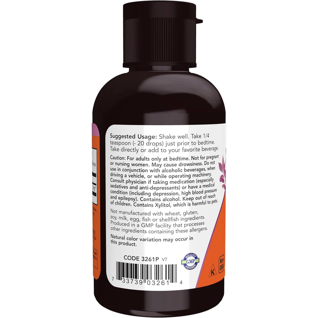 NOW Foods Supplements, Liquid Melatonin, 3 Mg per Serving, Fast Absorbtion and Great Taste, 2-Ounces