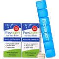 Prevagen Regular Strength - 30 Capsules |2 Pack | Formulated for Your Brain | 10Mg of Apoaequorin plus Vitamin D3 with 7-Day Pill Minder