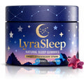 Lyrasleep Gummies - Nighttime Relaxation & Sleep Support Supplement with L-Theanine & Botanical Blend, Calm & Restful Sleep Formula, Berry Flavor - 60 Gummies
