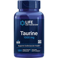 Life Extension Taurine, Pure Taurine Amino Acid Supplement, Heart, Liver and Brain Health, Longevity, Muscle and Exercise, 1000 Mg, Non-Gmo, Gluten-Free, Vegetarian, 180 Vegetarian Capsules