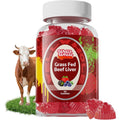 Well&Whole Grass Fed Beef Liver Gummies, Dessicated Beef Liver Supplement for Energy, Immunity, and Full Wellness - Non GMO, Gluten Free, for Adults and Kids, 60 Counts