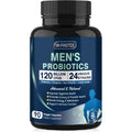 Probiotics for Men Digestive Health, 120 Billion Cfus Mens Probiotic with Digestive Enzymes & Prebiotics & Saw Palmetto & Cranberry for Gut, Prostate & Urinary Tract Health, Shelf Stable, 90 Capsules