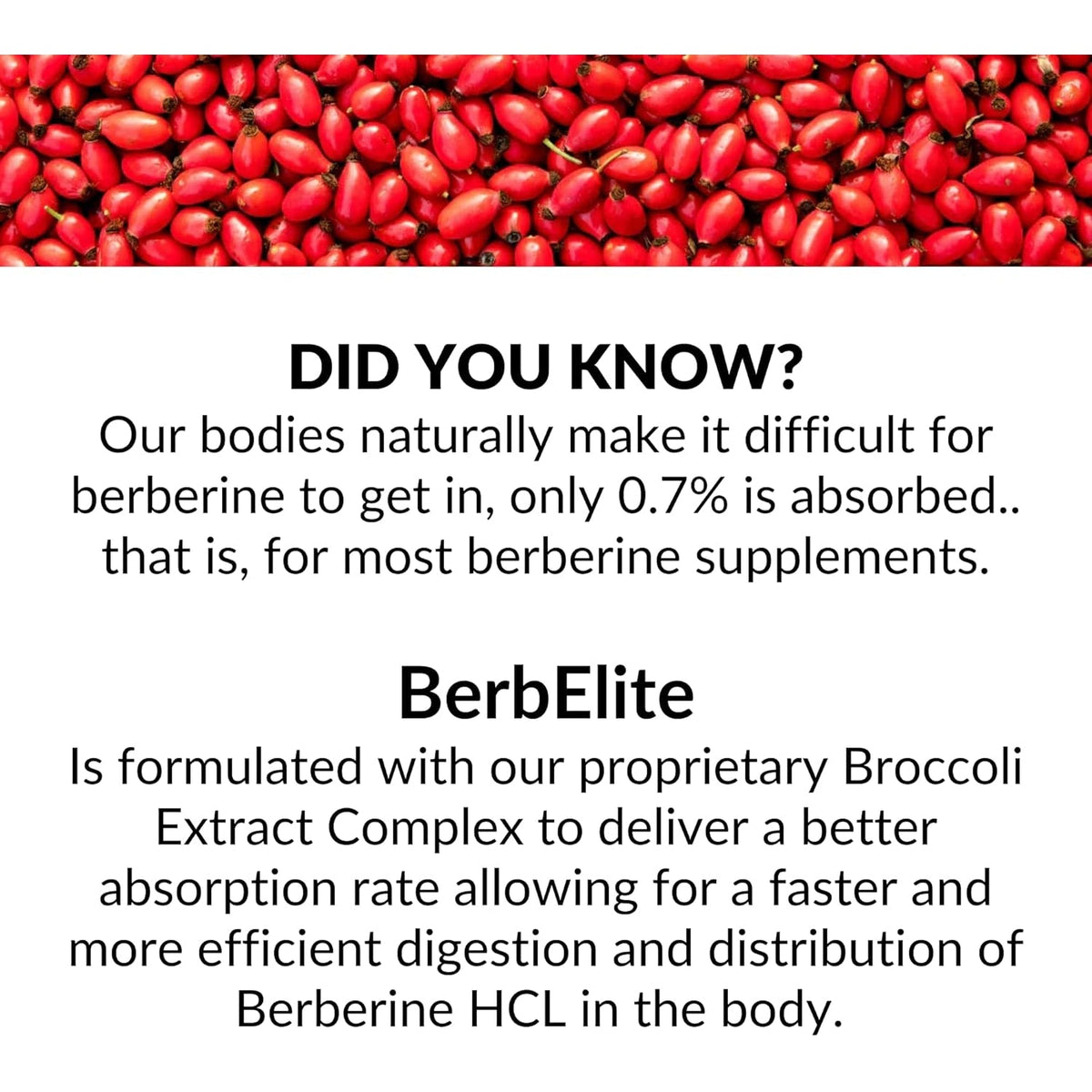 Mara Labs Berbelite | 350Mg Berberine HCL & Broccoli Seed Complex for Increase Bioavailability | 30 Vegan Capsules
