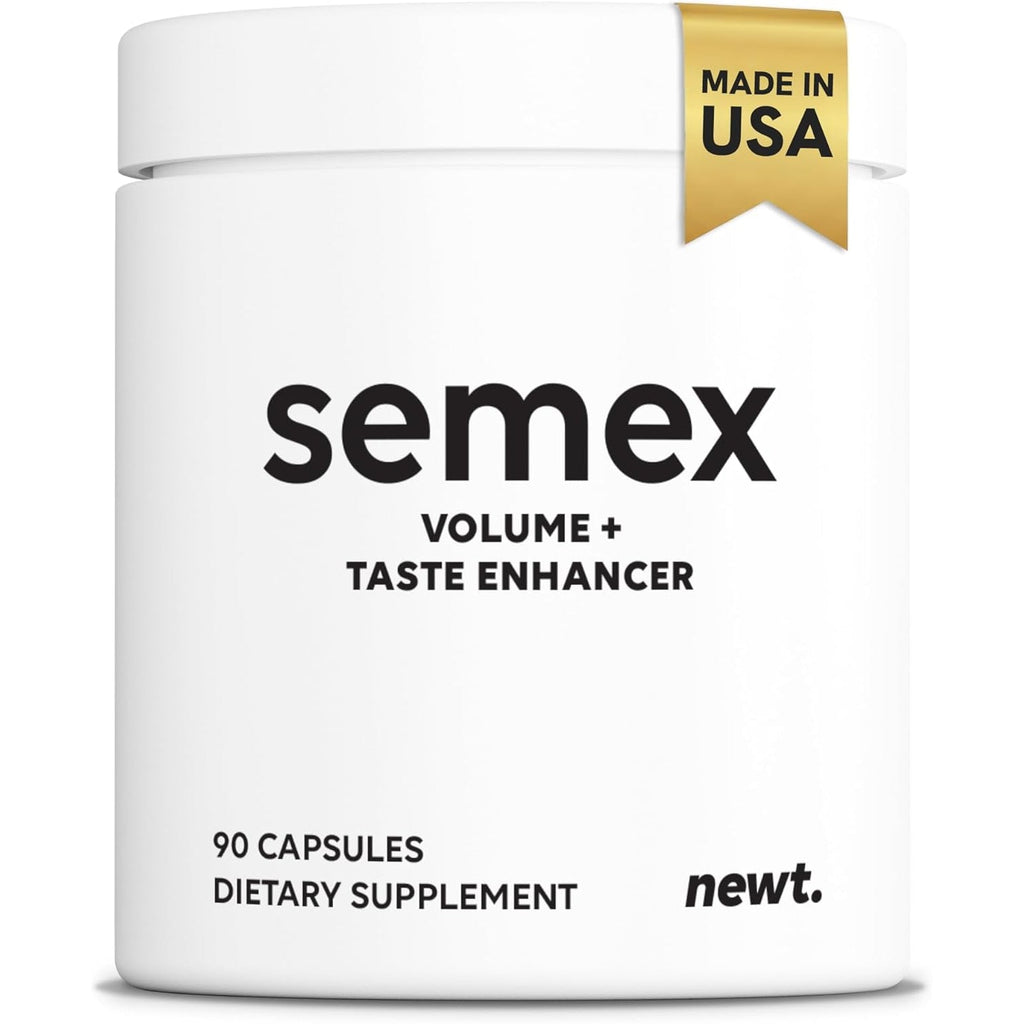 SEMEX™ Semen Volume Booster – Doctor Formulated Natural Support for Male Sperm Health, Load Volume Boost & Stamina, Male Fertility Supplement – Made in USA – 90 Count